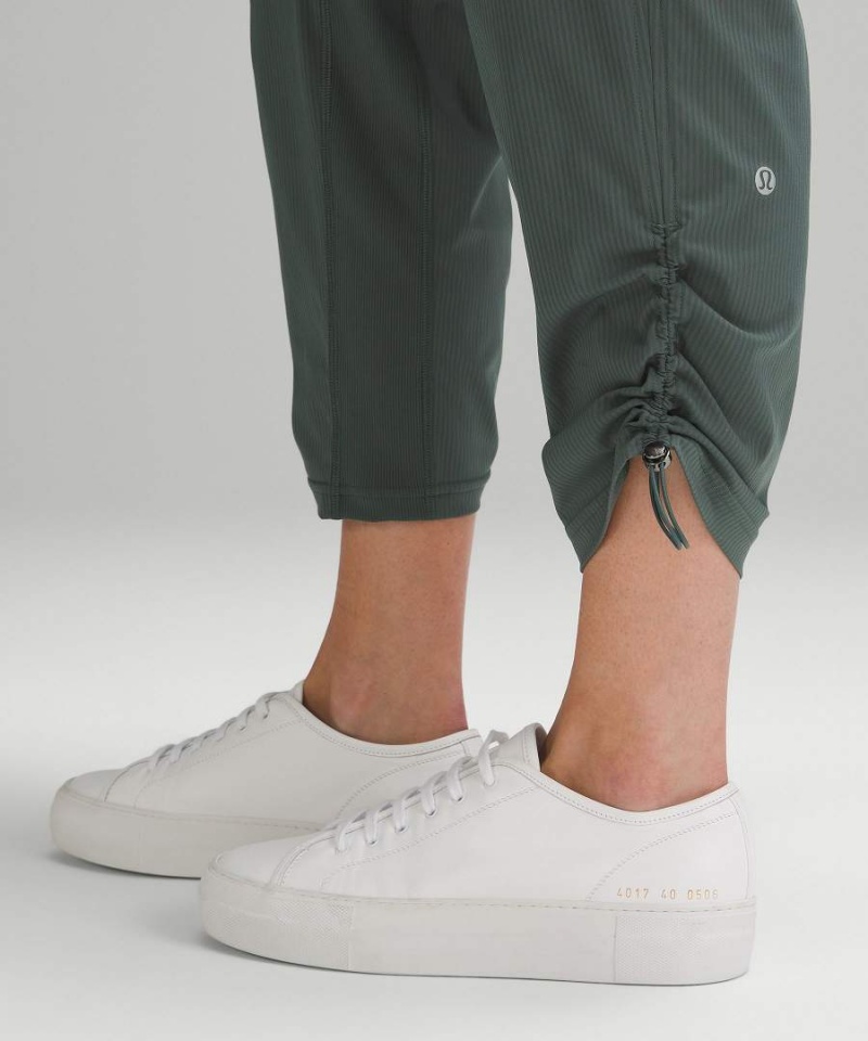 Lululemon Dance Studio Mid-Rise Cropped Byxor Dam Mörkgröna Sverige | DTXANQ820