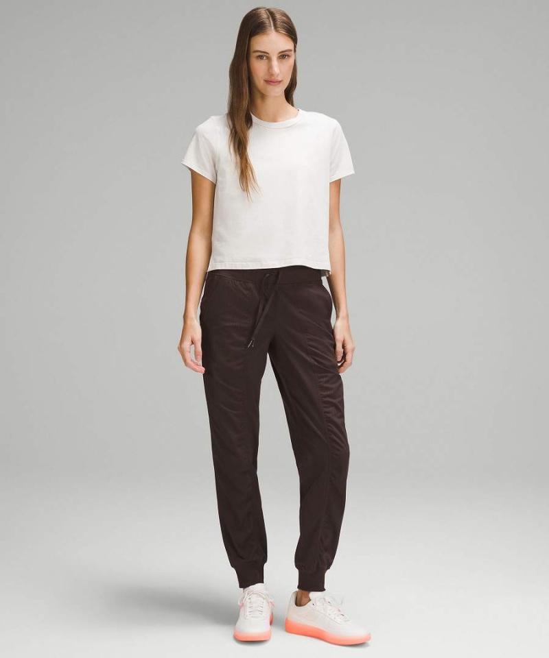 Lululemon Dance Studio Mid-Rise Full Length Joggingbyxor Dam Choklad Sverige | AVUFCG894