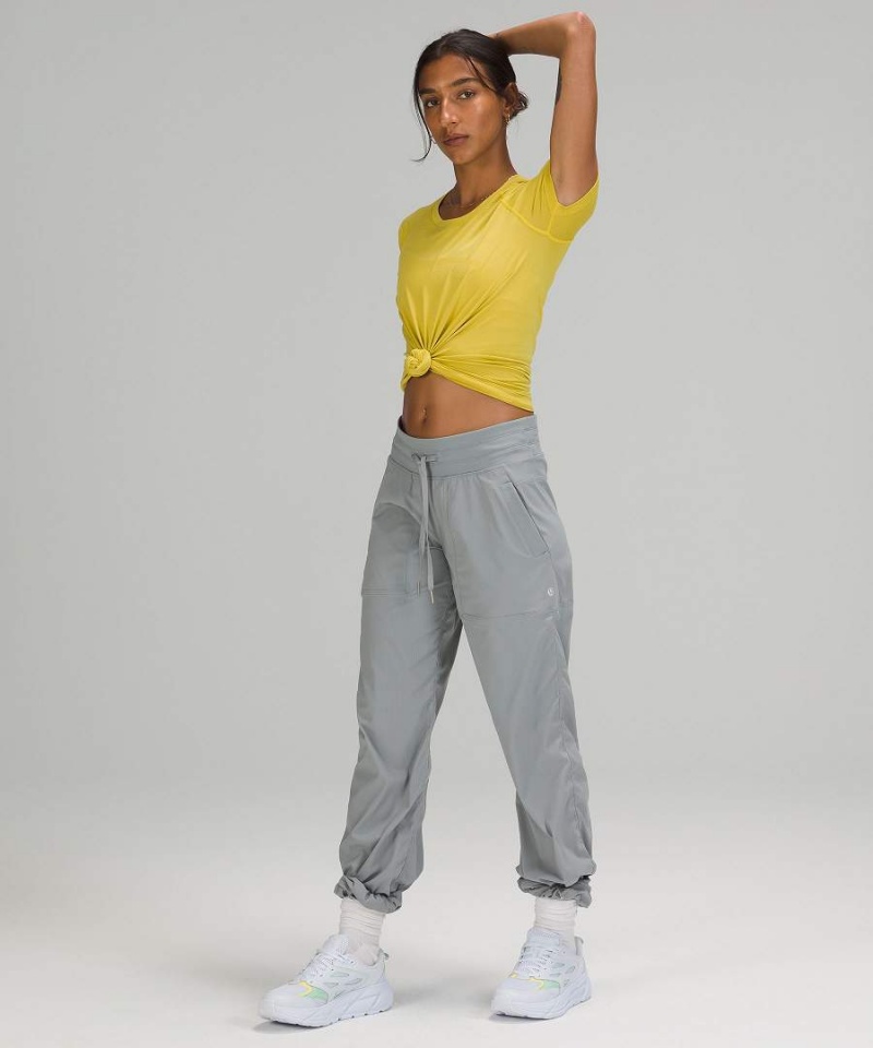 Lululemon Dance Studio Mid-Rise Regular Byxor Dam Grå Sverige | GSBWRE105