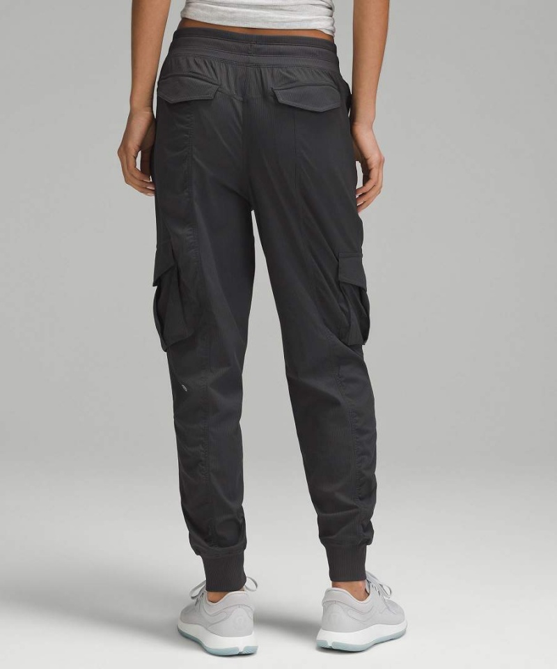 Lululemon Dance Studio Relaxed-Fit Mid-Rise Cargo Joggingbyxor Dam Mörkgrå Sverige | DGRFHL143