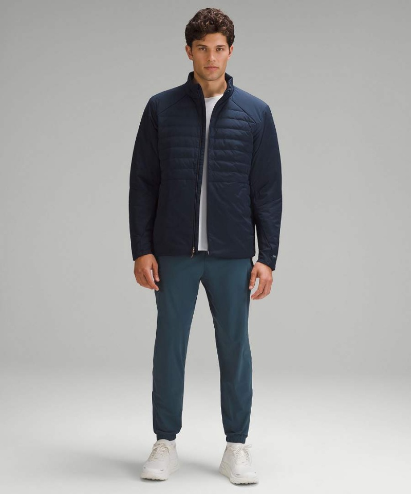 Lululemon Down for It All Jackor Herr Marinblå Sverige | EZYARK517