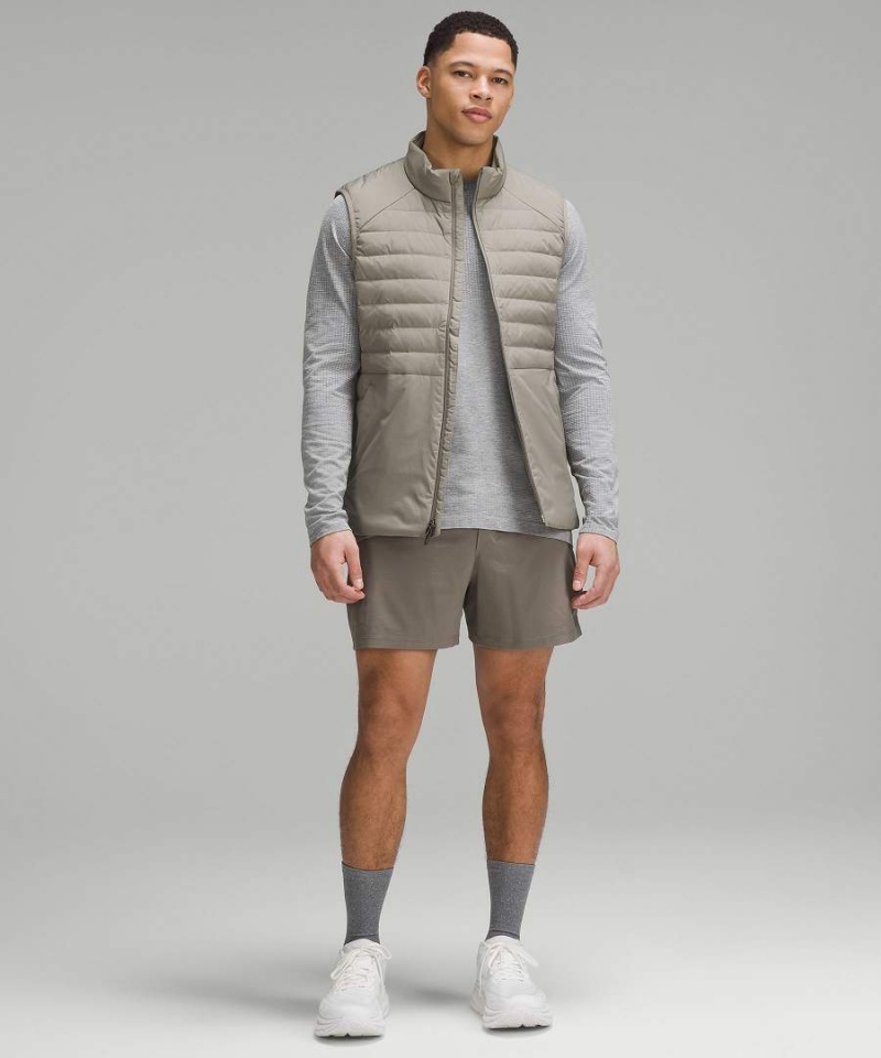 Lululemon Down for It All Väst Herr Mörkgrå Sverige | JKWLPS521