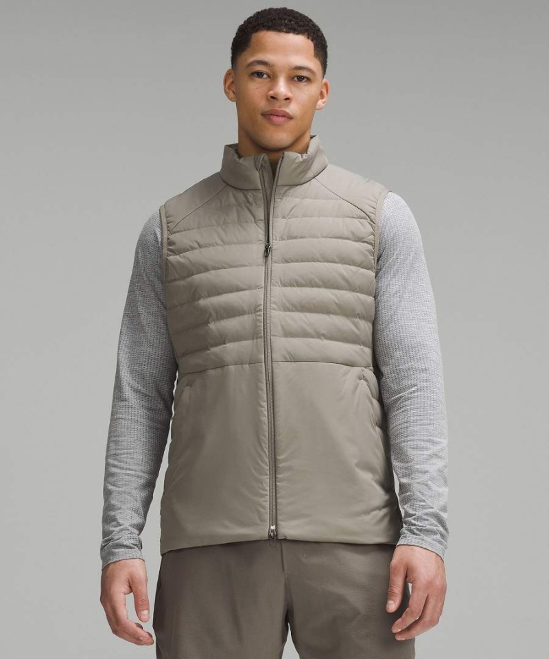 Lululemon Down for It All Väst Herr Mörkgrå Sverige | JKWLPS521