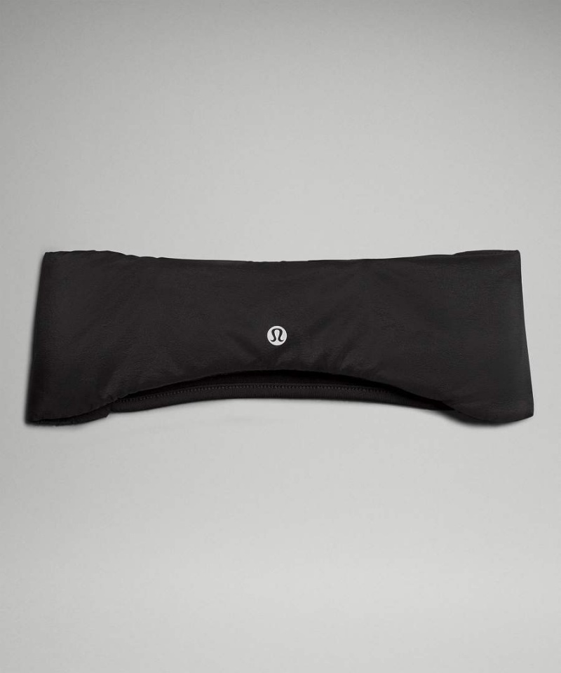 Lululemon Down for It All Öronvärmare Herr Svarta Sverige | MUSXHY749
