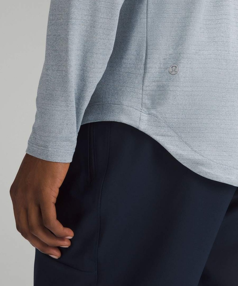 Lululemon Drysense Hoodie Herr Blå Sverige | CGIOJD190