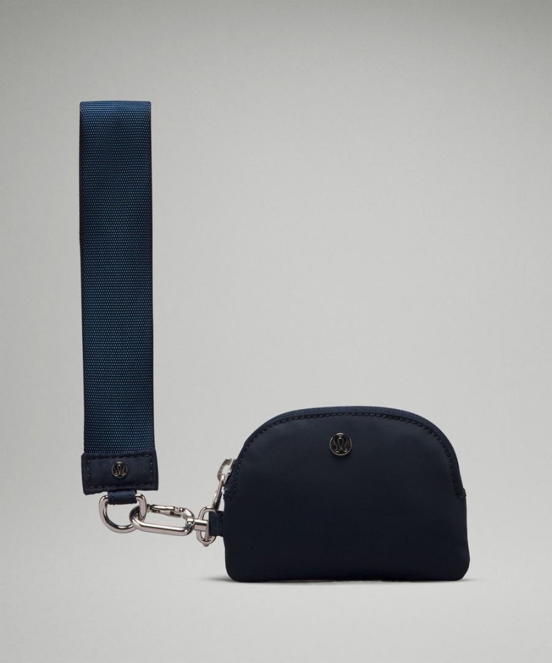 Lululemon Dual Pouch Wristlet Dam Blå Beige Marinblå Sverige | LVFOHP168