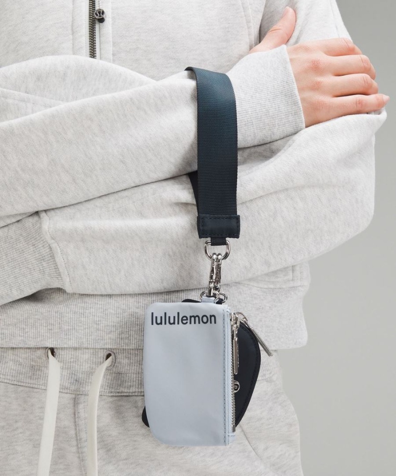 Lululemon Dual Pouch Wristlet Dam Blå Beige Marinblå Sverige | LVFOHP168