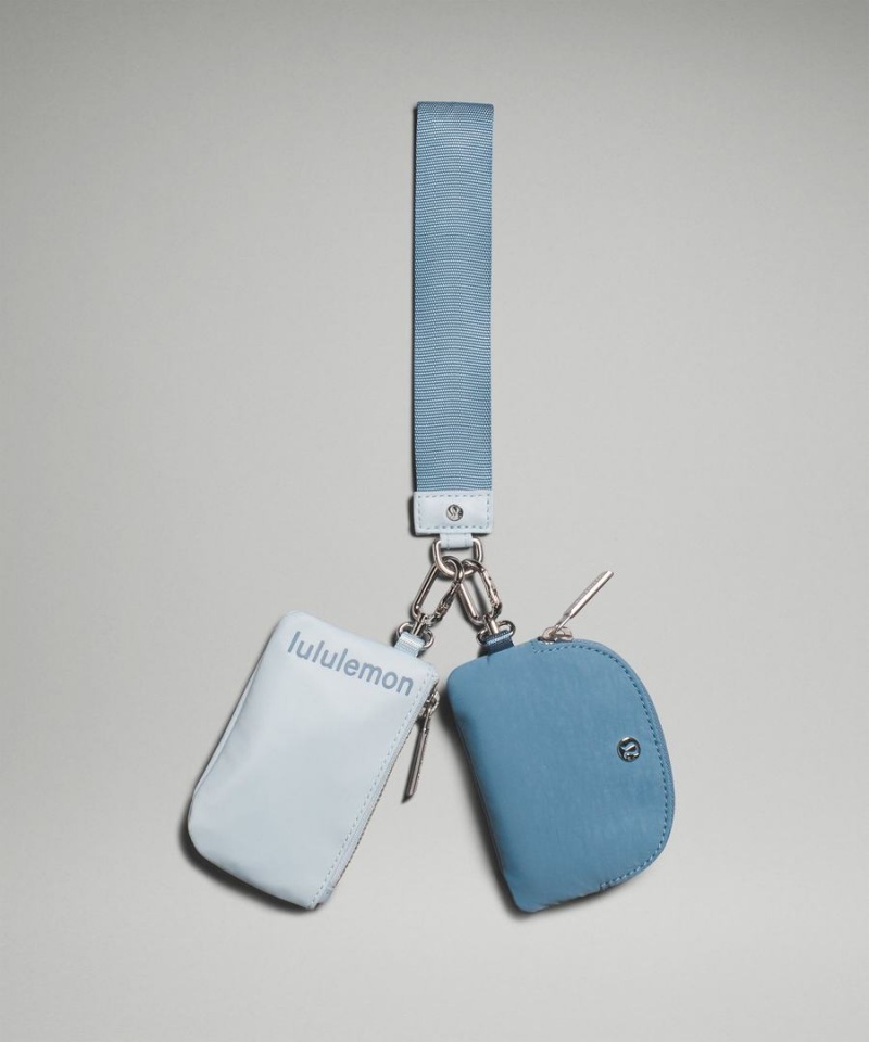 Lululemon Dual Pouch Wristlet Dam Blå Blå Sverige | AIHNQK207