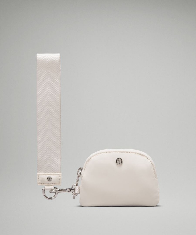 Lululemon Dual Pouch Wristlet Dam Grå Olivgröna Vita Sverige | QWEVIG945