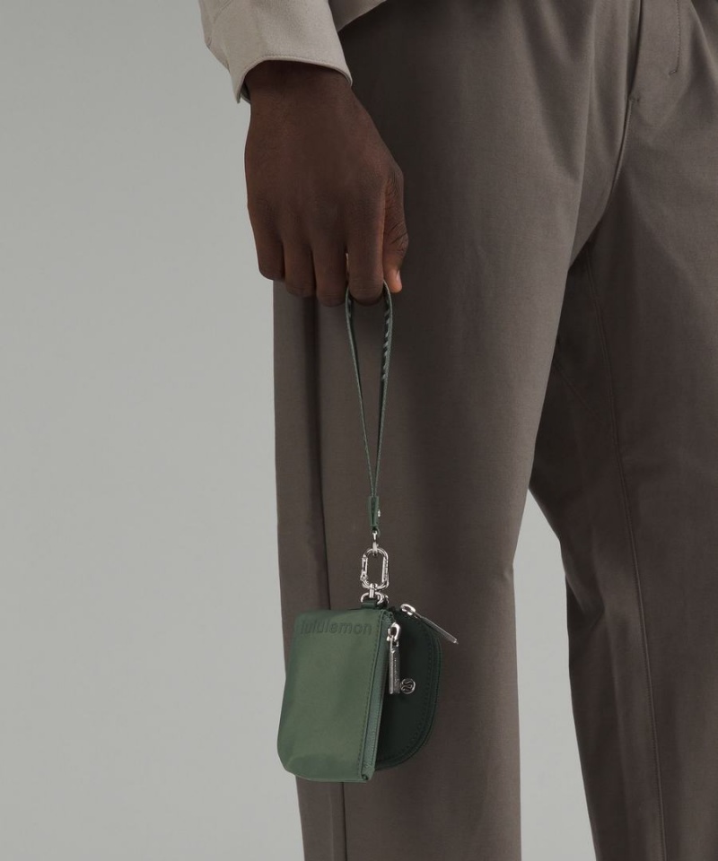 Lululemon Dual Pouch Wristlet Dam Gröna Grå Sverige | NLIMEY310