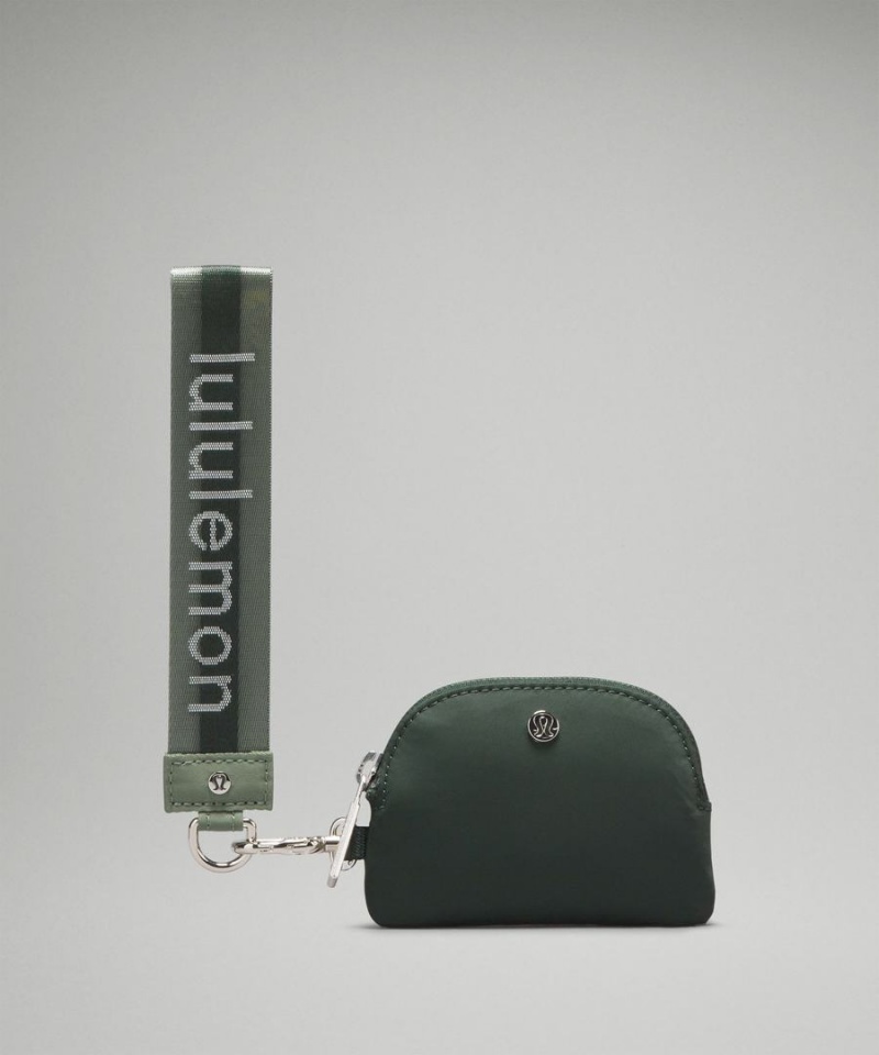 Lululemon Dual Pouch Wristlet Dam Gröna Grå Sverige | NLIMEY310