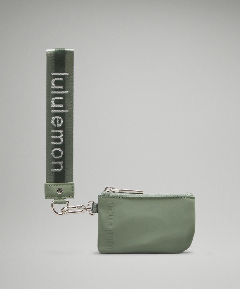 Lululemon Dual Pouch Wristlet Dam Gröna Grå Sverige | NLIMEY310