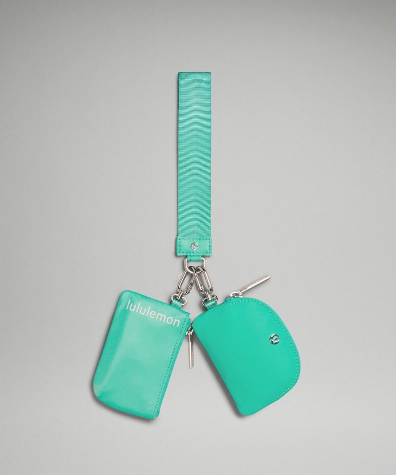 Lululemon Dual Pouch Wristlet Dam Gröna Sverige | OVTQRI379