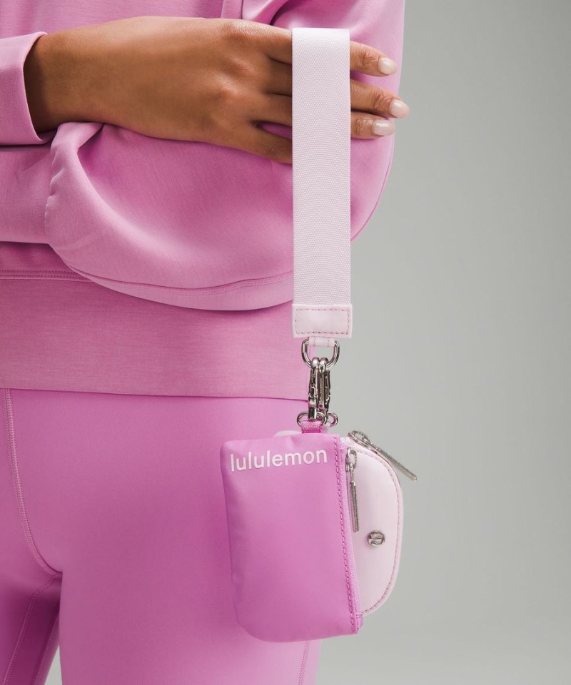 Lululemon Dual Pouch Wristlet Dam Lila Rosa Sverige | GSEKIM568