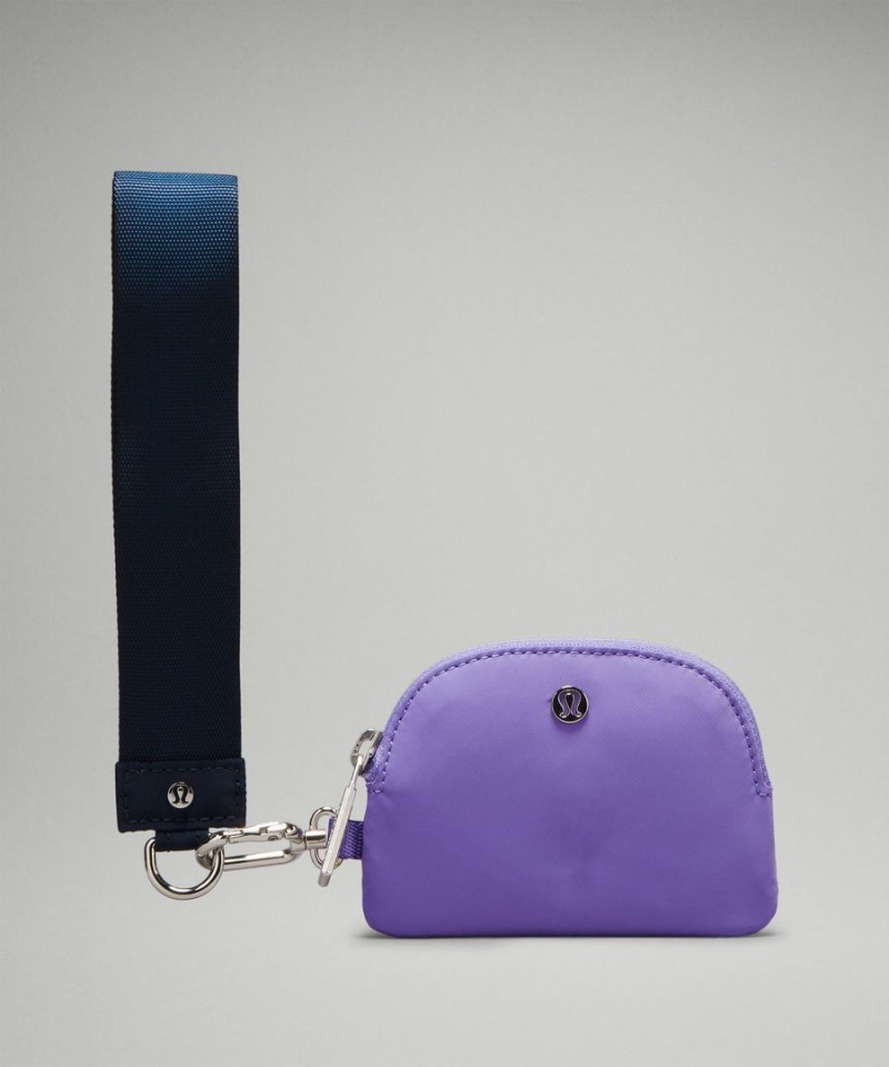 Lululemon Dual Pouch Wristlet Dam Marinblå Mörklavendel Sverige | XAIHPV794