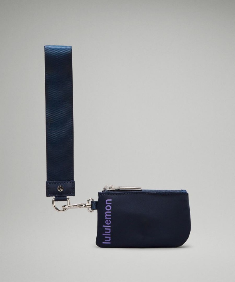 Lululemon Dual Pouch Wristlet Dam Marinblå Mörklavendel Sverige | XAIHPV794