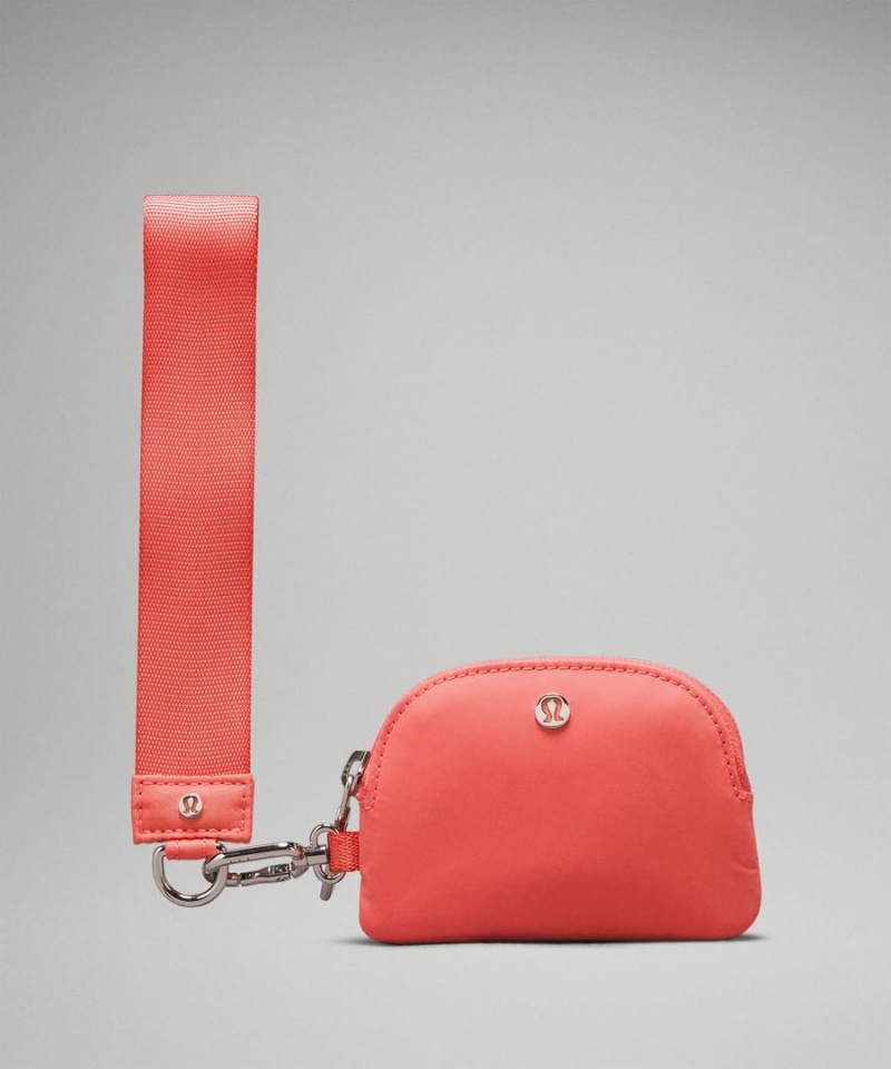 Lululemon Dual Pouch Wristlet Dam Rosa Vita Grädde Vita Sverige | DMNSQJ745