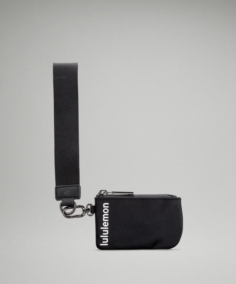Lululemon Dual Pouch Wristlet Dam Svarta Sverige | GPWUDS048