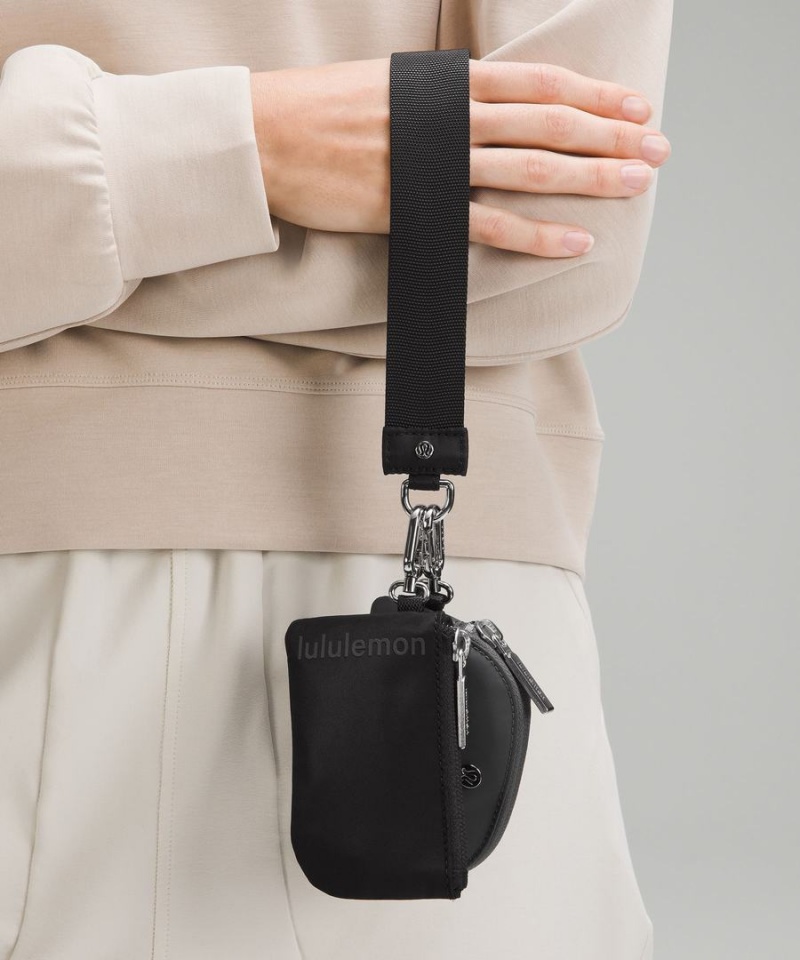 Lululemon Dual Pouch Wristlet Dam Svarta Grå Sverige | KUSBAE796