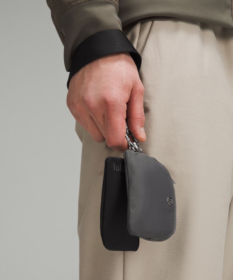 Lululemon Dual Pouch Wristlet Dam Svarta Grå Sverige | KUSBAE796
