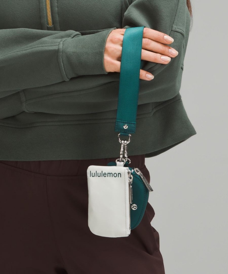 Lululemon Dual Pouch Wristlet Dam Turkos Sverige | ZJBANL230