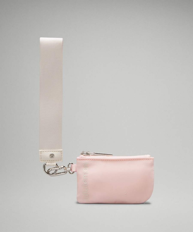 Lululemon Dual Pouch Wristlet Dam Vita Rosa Sverige | DVPWCN406