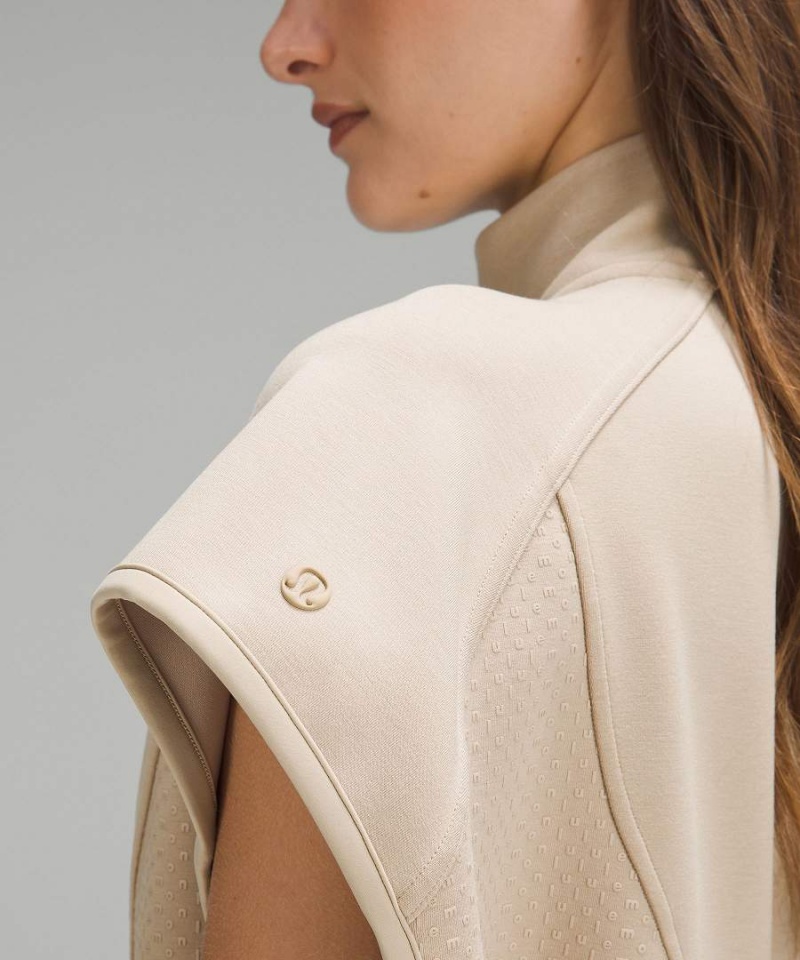 Lululemon Embossed Panel Full Zip Tröjor Dam Khaki Sverige | EZUPVO269