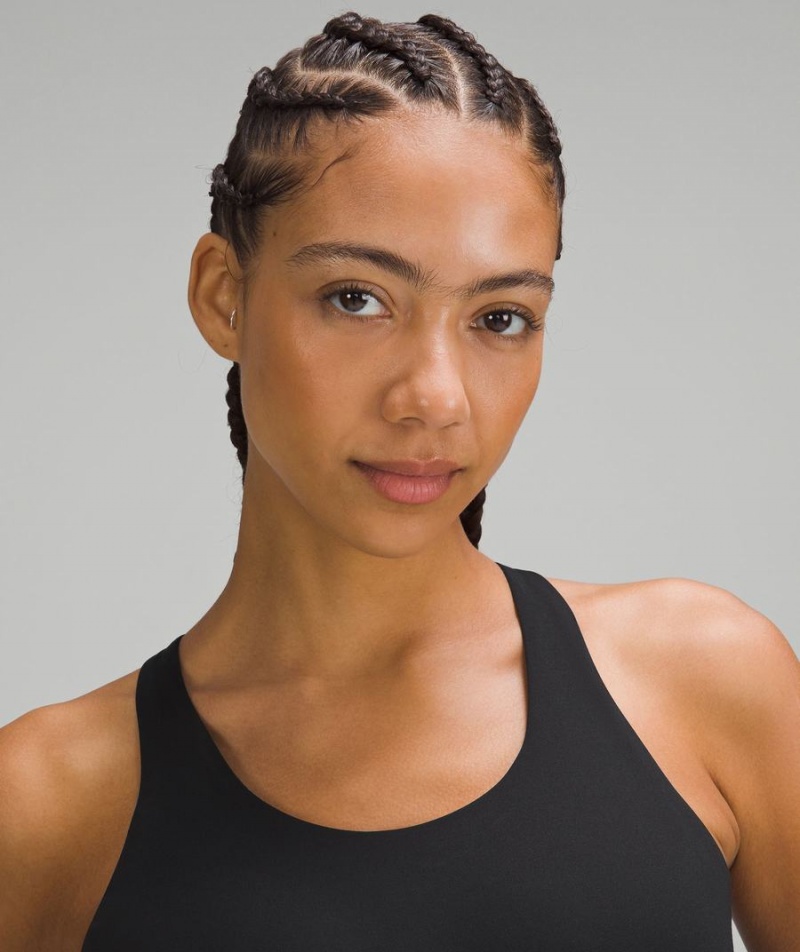 Lululemon Energy Bra High Support, B–DDD Cups Sport BH Dam Svarta Sverige | UVRNKJ389