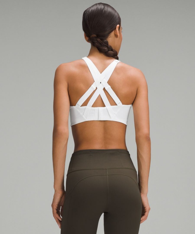Lululemon Energy Bra High Support, B–DDD Cups Sport BH Dam Vita Sverige | JQDXUK689
