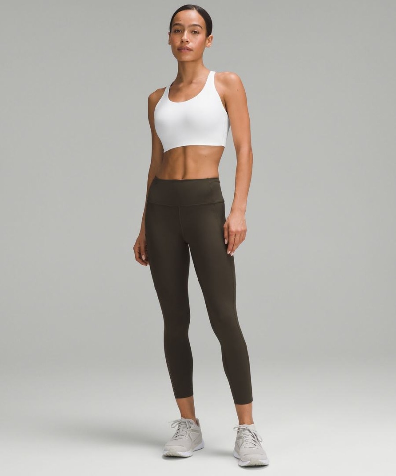 Lululemon Energy Bra High Support, B–DDD Cups Sport BH Dam Vita Sverige | JQDXUK689