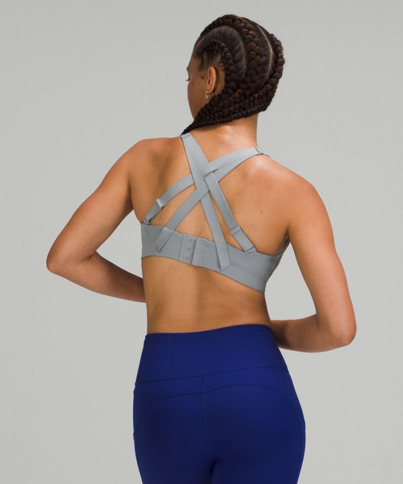 Lululemon Energy Bra High Support, B–DDD Cups Sport BH Dam Grå Sverige | GRXCOH103