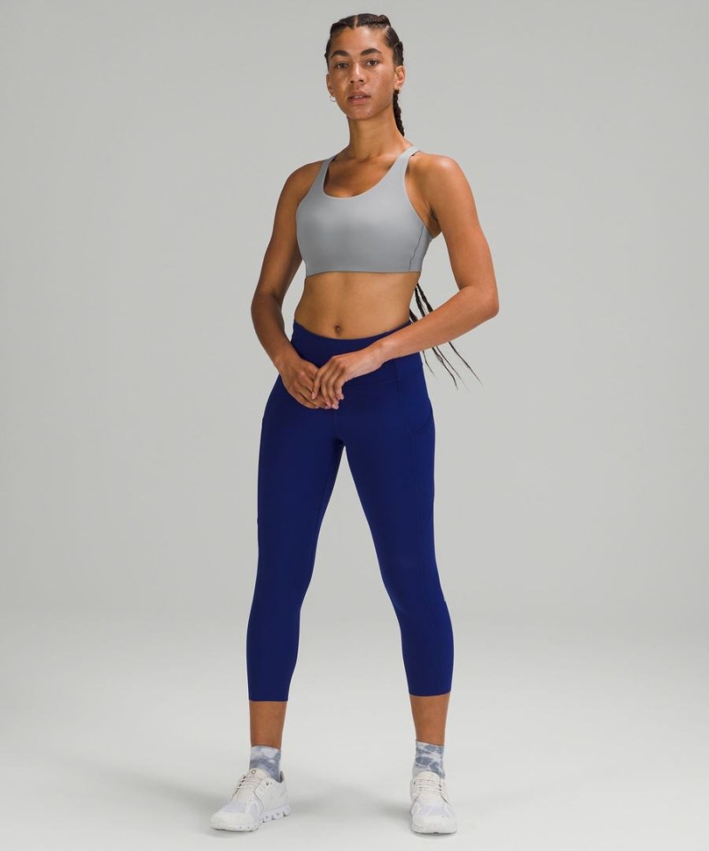 Lululemon Energy Bra High Support, B–DDD Cups Sport BH Dam Grå Sverige | GRXCOH103