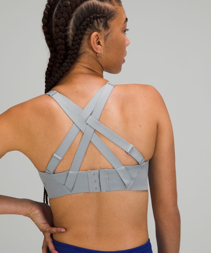 Lululemon Energy Bra High Support, B–DDD Cups Sport BH Dam Grå Sverige | GRXCOH103