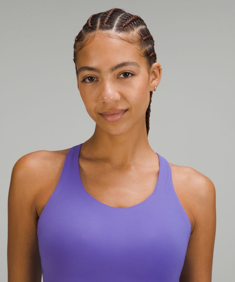 Lululemon Energy Bra High Support, B–DDD Cups Sport BH Dam Indigo Sverige | JXWQBD120