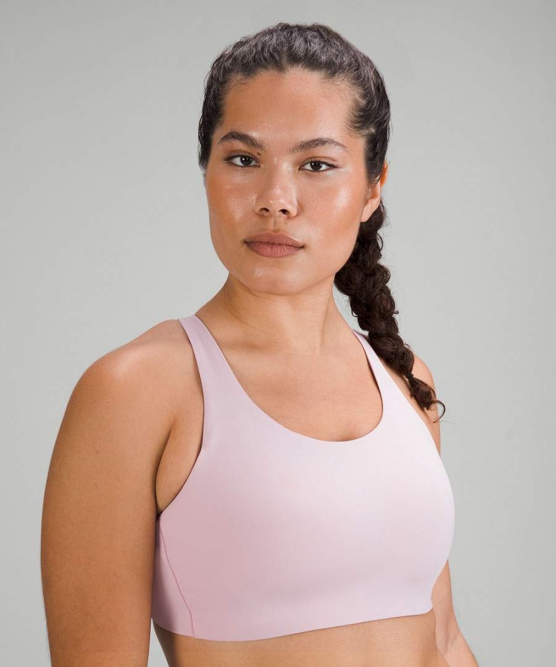 Lululemon Energy Bra High Support, B–DDD Cups Sport BH Dam Rosa Sverige | TRQENZ805