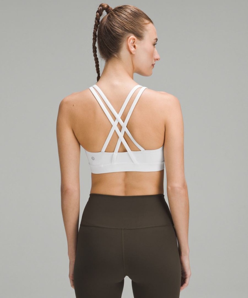 Lululemon Energy Bra Medium Support, B–D Cups Sport BH Dam Vita Sverige | ZEYWOF726