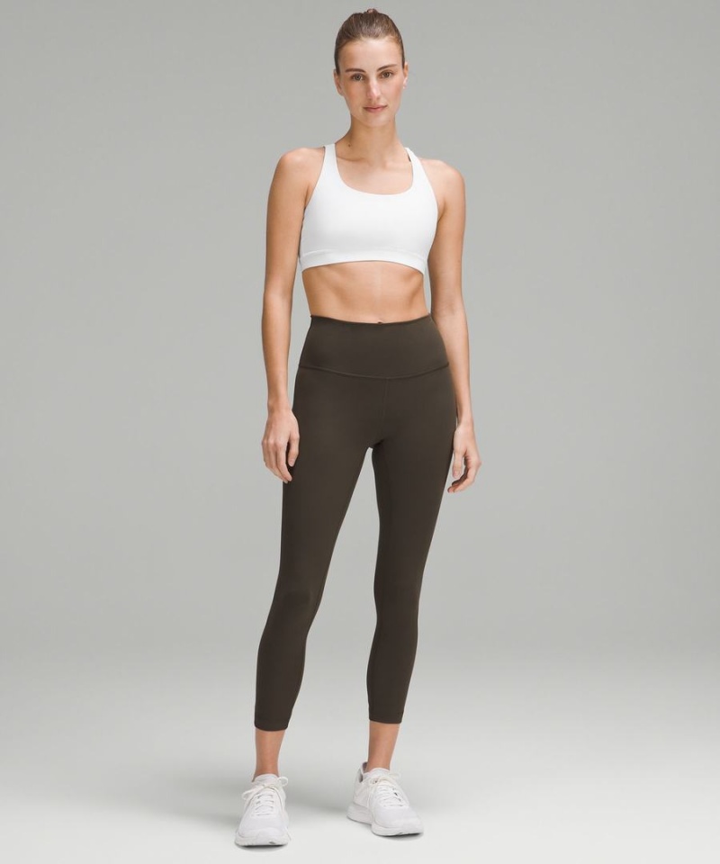 Lululemon Energy Bra Medium Support, B–D Cups Sport BH Dam Vita Sverige | ZEYWOF726