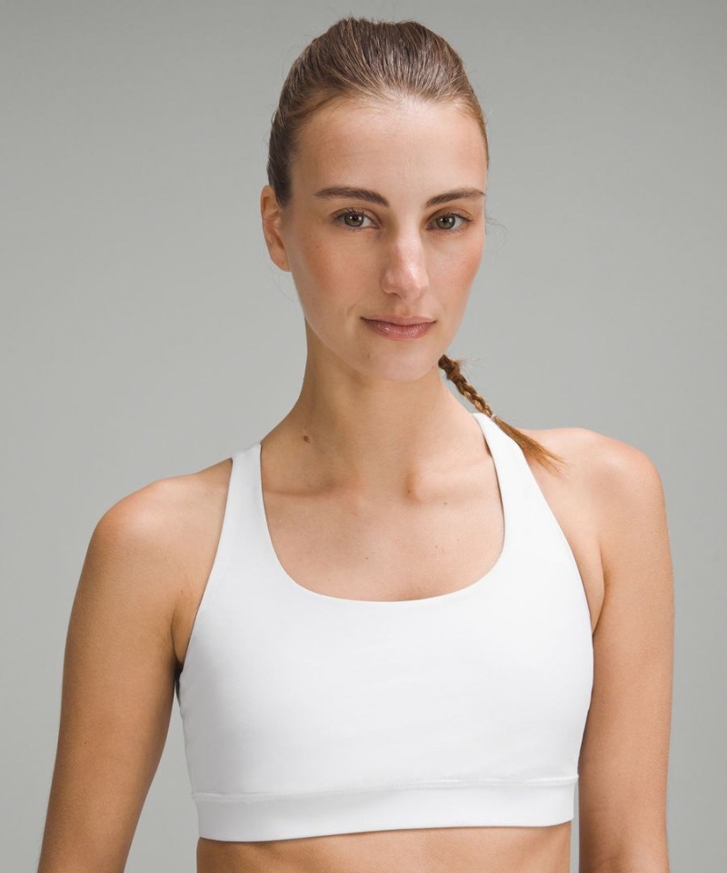 Lululemon Energy Bra Medium Support, B–D Cups Sport BH Dam Vita Sverige | ZEYWOF726