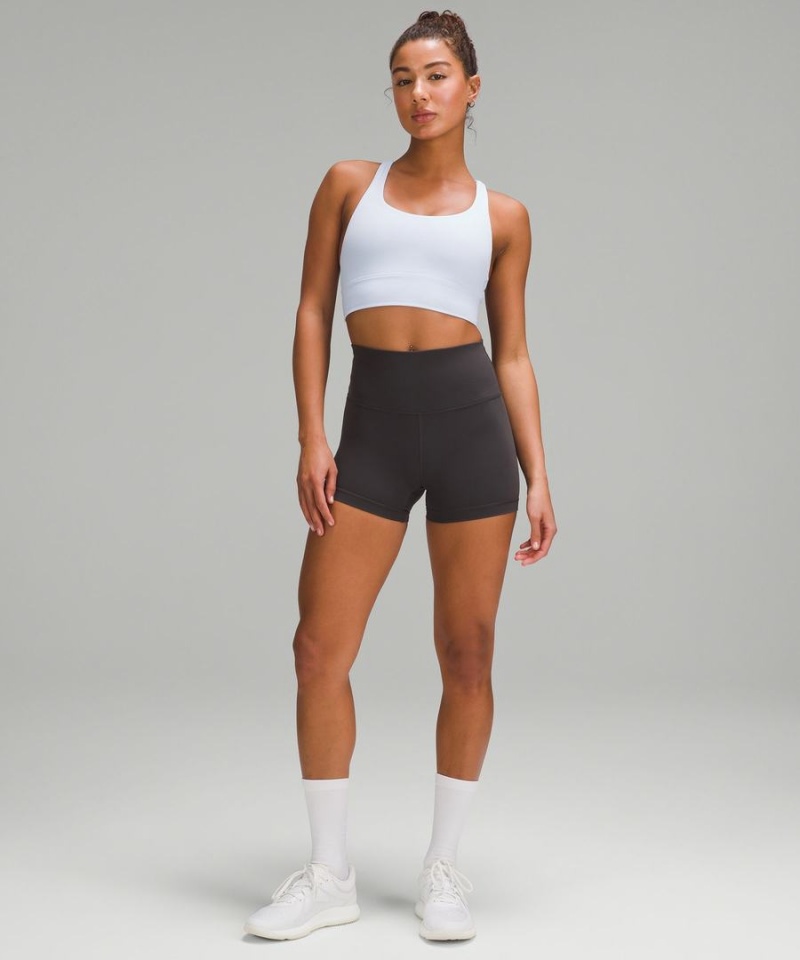 Lululemon Energy Longline Bra Medium Support, B–D Cups Sport BH Dam Vita Sverige | YFTVNE274
