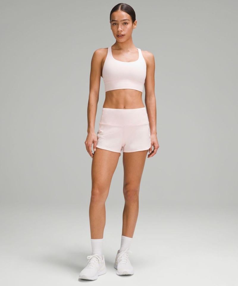 Lululemon Energy Longline Bra Medium Support, B–D Cups Sport BH Dam Ljusröda Sverige | JBCHZI108