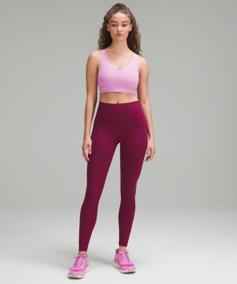 Lululemon Envital Bra Medium Support B/C Cup Sport BH Dam Lila Sverige | XFWLUV204