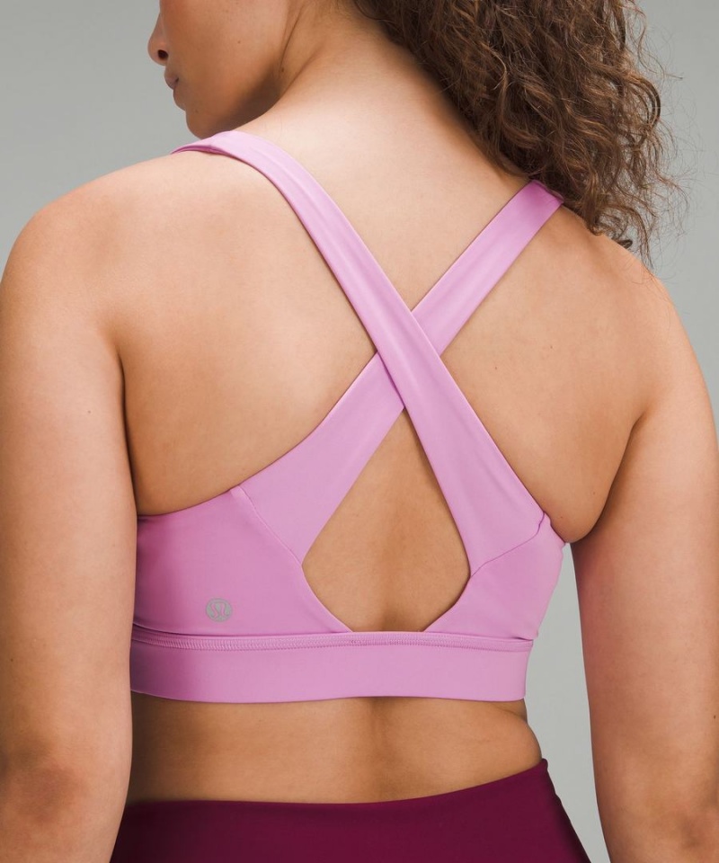 Lululemon Envital Bra Medium Support B/C Cup Sport BH Dam Lila Sverige | XFWLUV204
