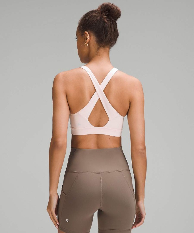 Lululemon Envital Bra Medium Support B/C Cup Sport BH Dam Ljusröda Sverige | WYKAGR706
