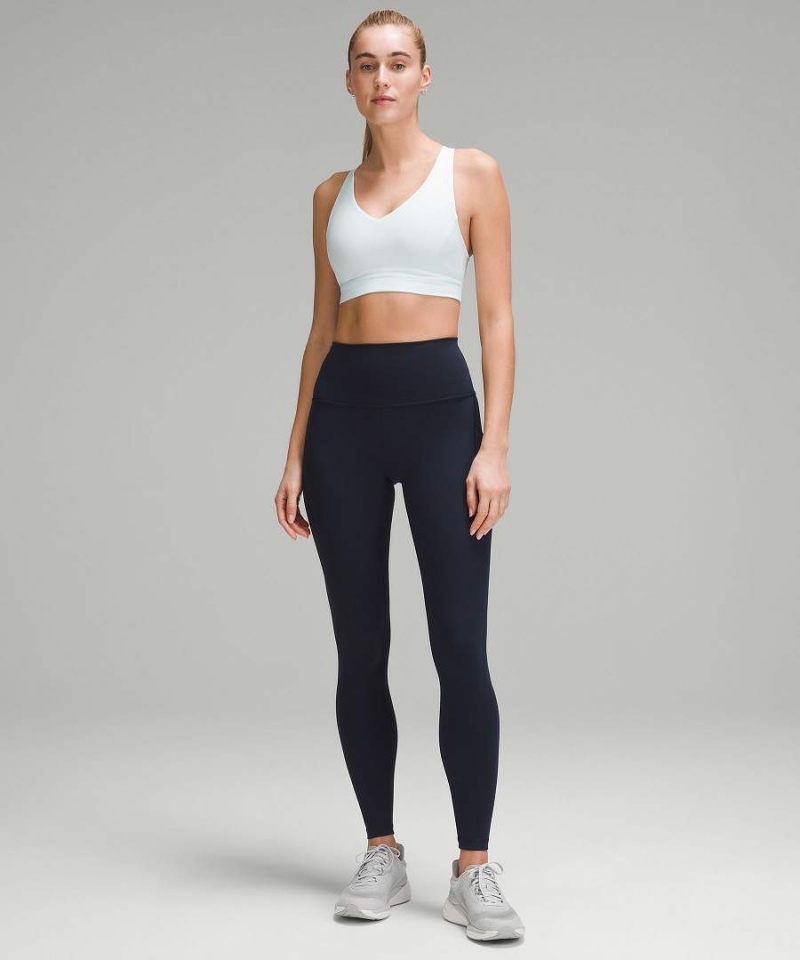 Lululemon Envital Bra Medium Support B/C Cup Sport BH Dam Blå Sverige | HRVUTB764