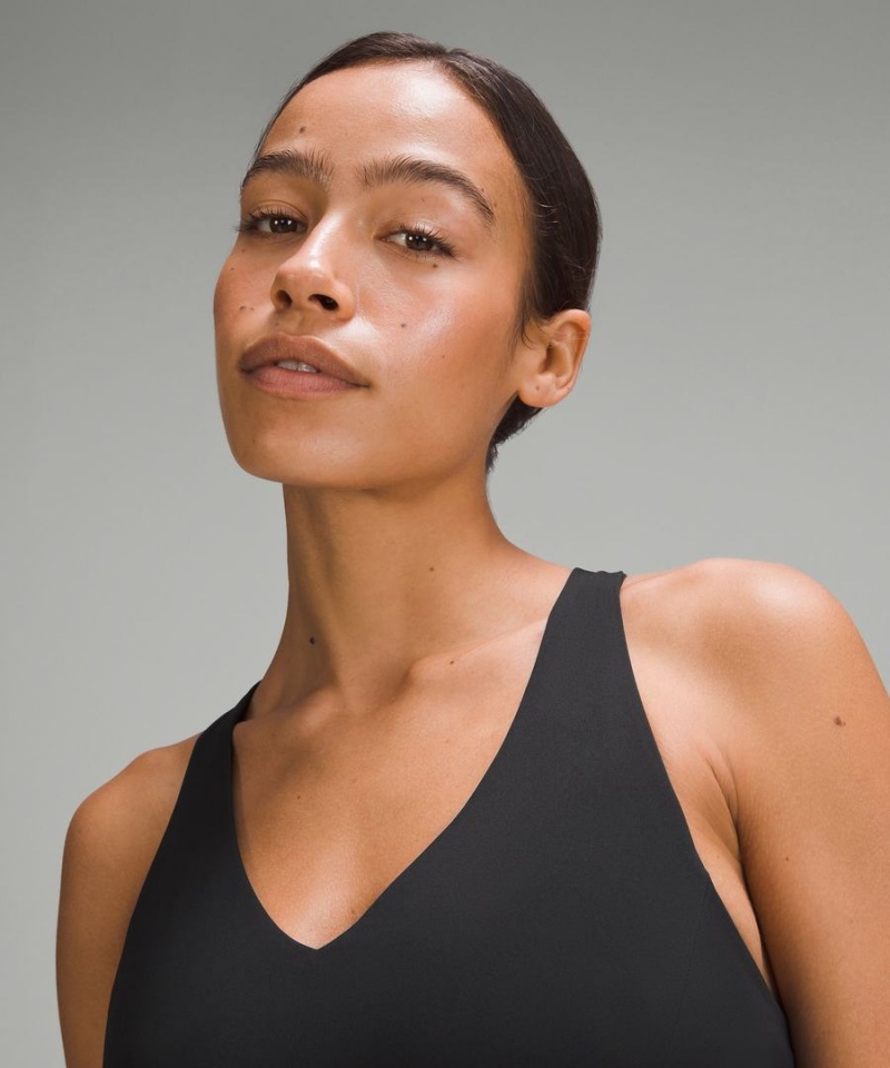 Lululemon Envital Bra Medium Support, D/DD Cup Sport BH Dam Svarta Sverige | FZOYPH347