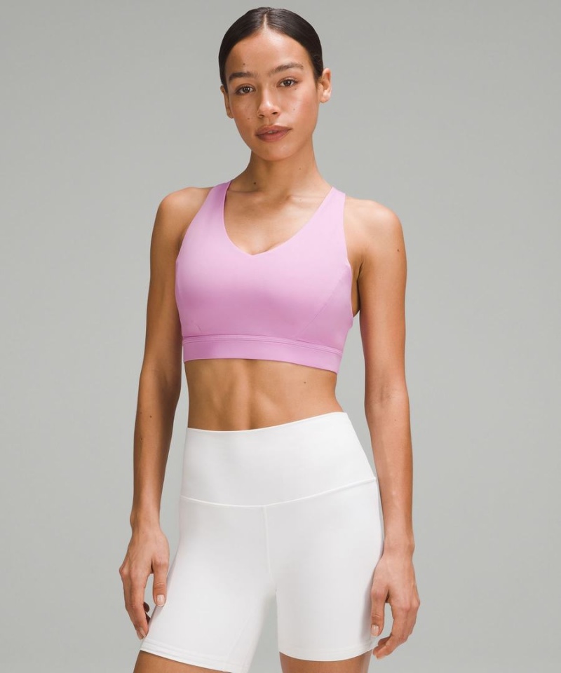 Lululemon Envital Bra Medium Support, D/DD Cup Sport BH Dam Lila Sverige | KQEBLW165