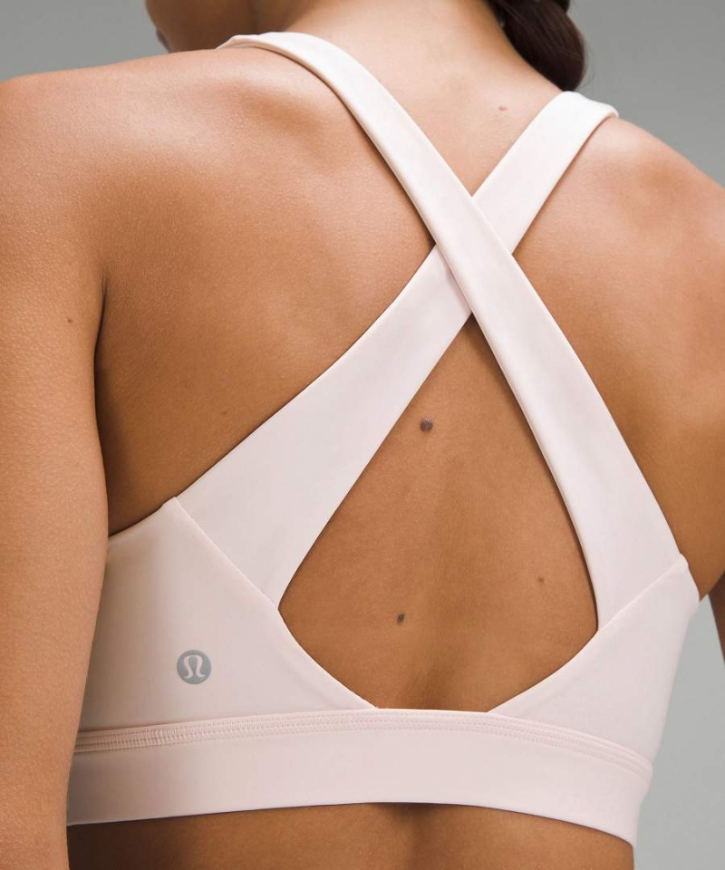 Lululemon Envital Bra Medium Support, D/DD Cup Sport BH Dam Ljusröda Sverige | ZCJBXR340