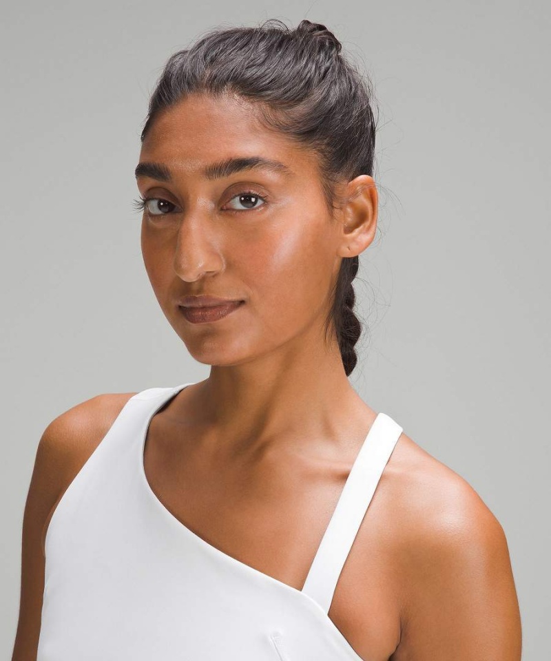 Lululemon Everlux Asymmetrical Tennis Linne Dam Vita Sverige | GBXVAF295