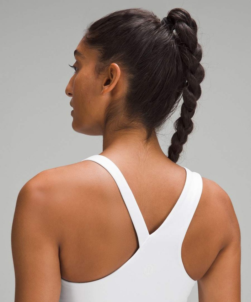 Lululemon Everlux Asymmetrical Tennis Linne Dam Vita Sverige | GBXVAF295