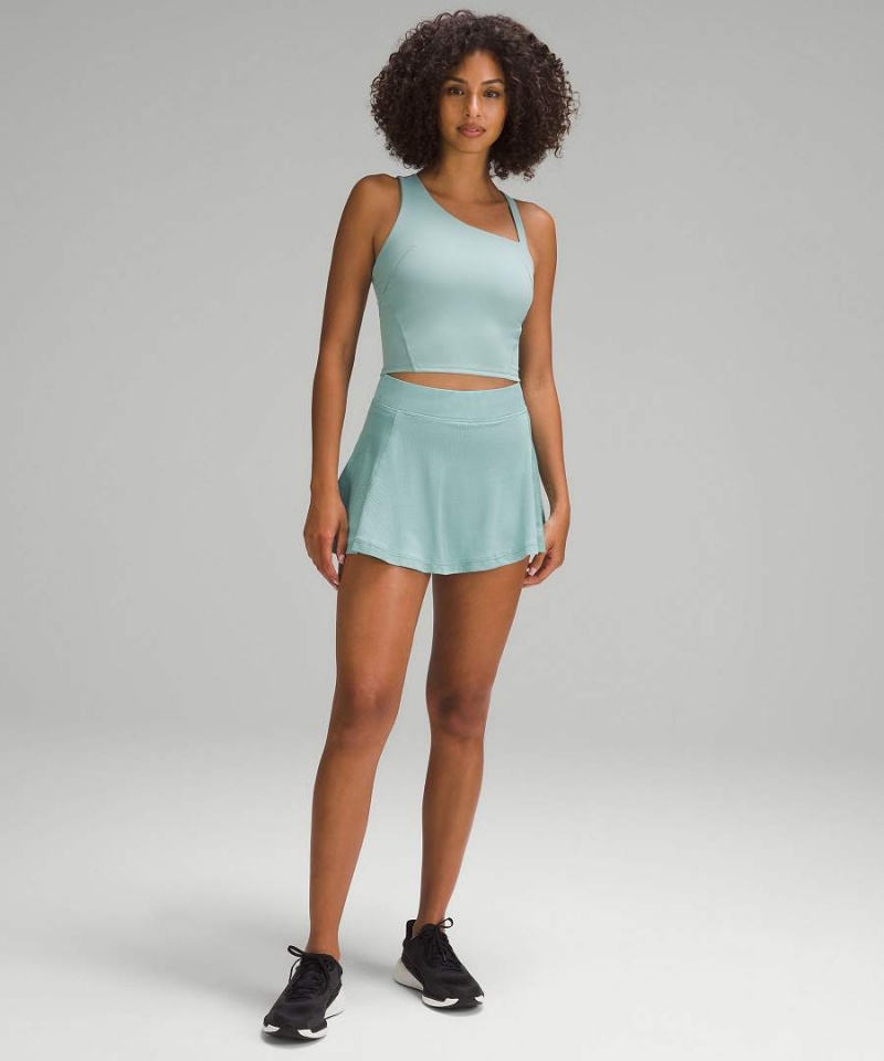 Lululemon Everlux Asymmetrical Tennis Linne Dam Turkos Sverige | KMHDBW085
